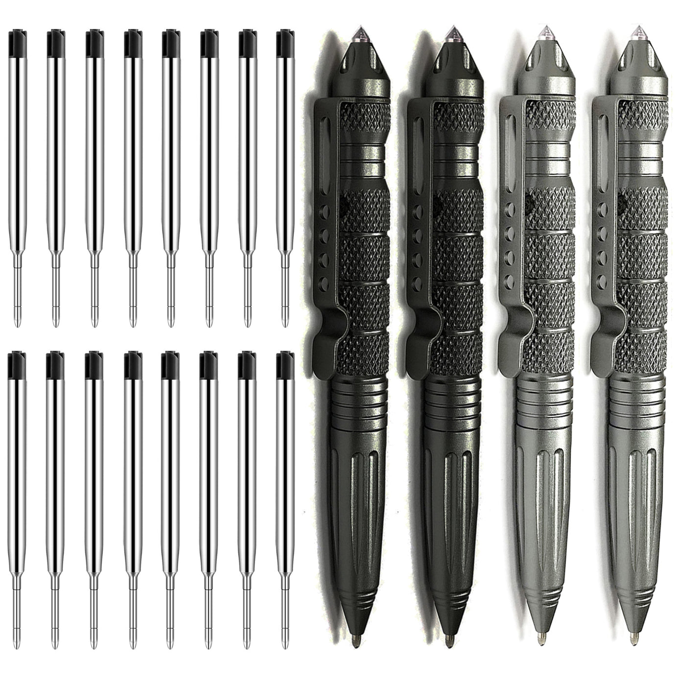 Origin-Joy Tactical Pen - AL01 & Black / Gray (6061-T6 Aluminum)