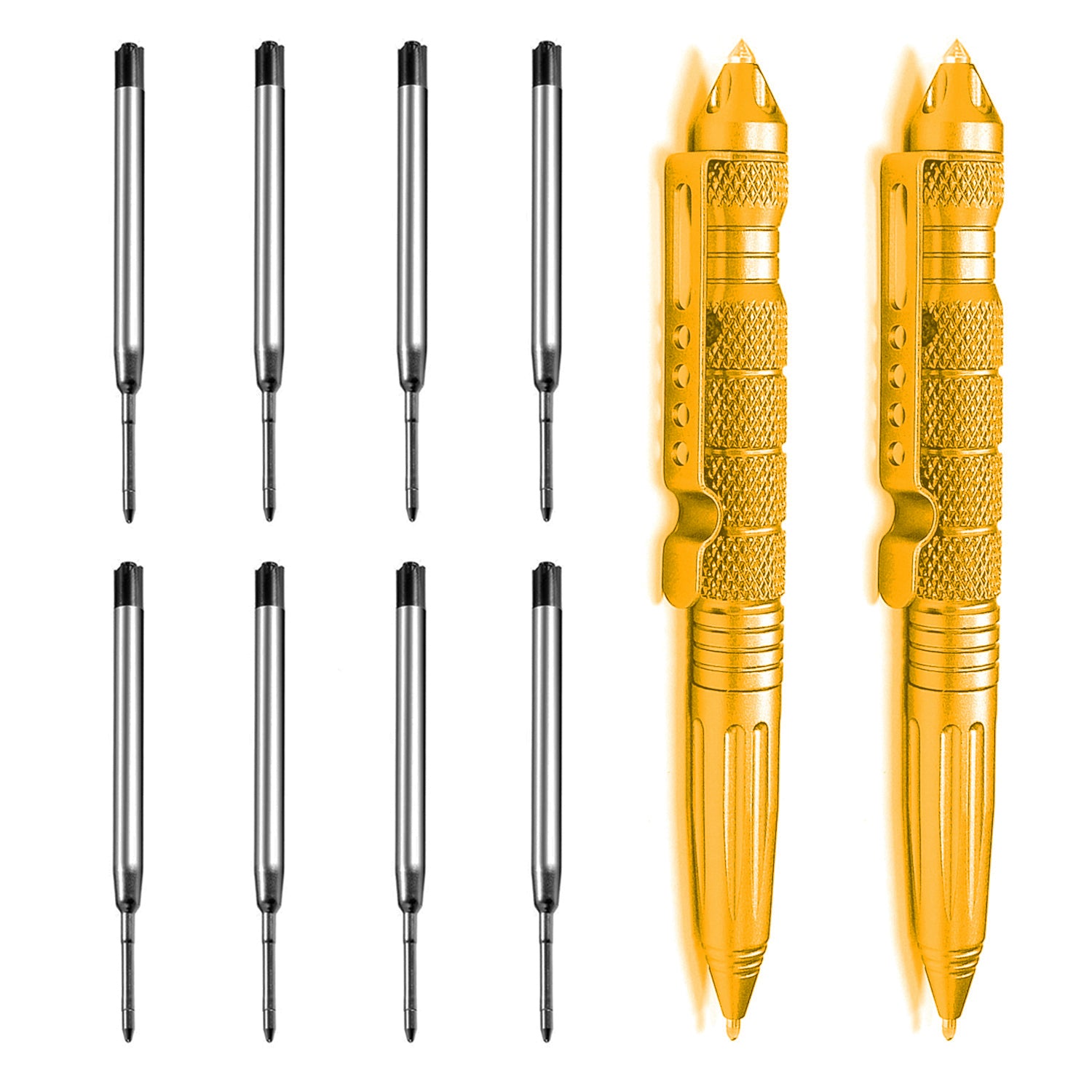Origin-Joy Tactical Pen - AL01 & Gold (6061-T6 Aluminum)