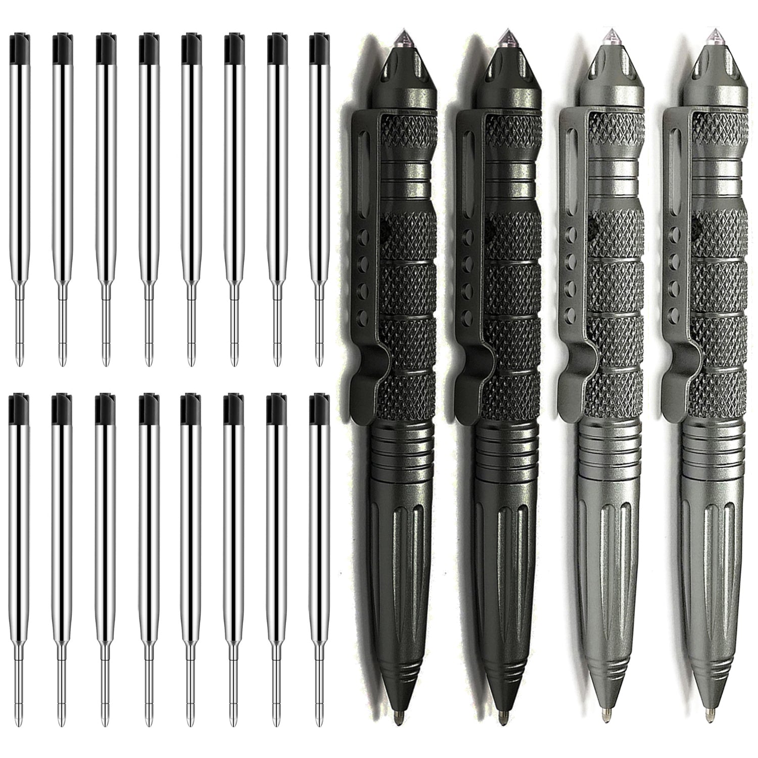 Origin-Joy Tactical Pen - AL01 & Black / Gray (6061-T6 Aluminum)