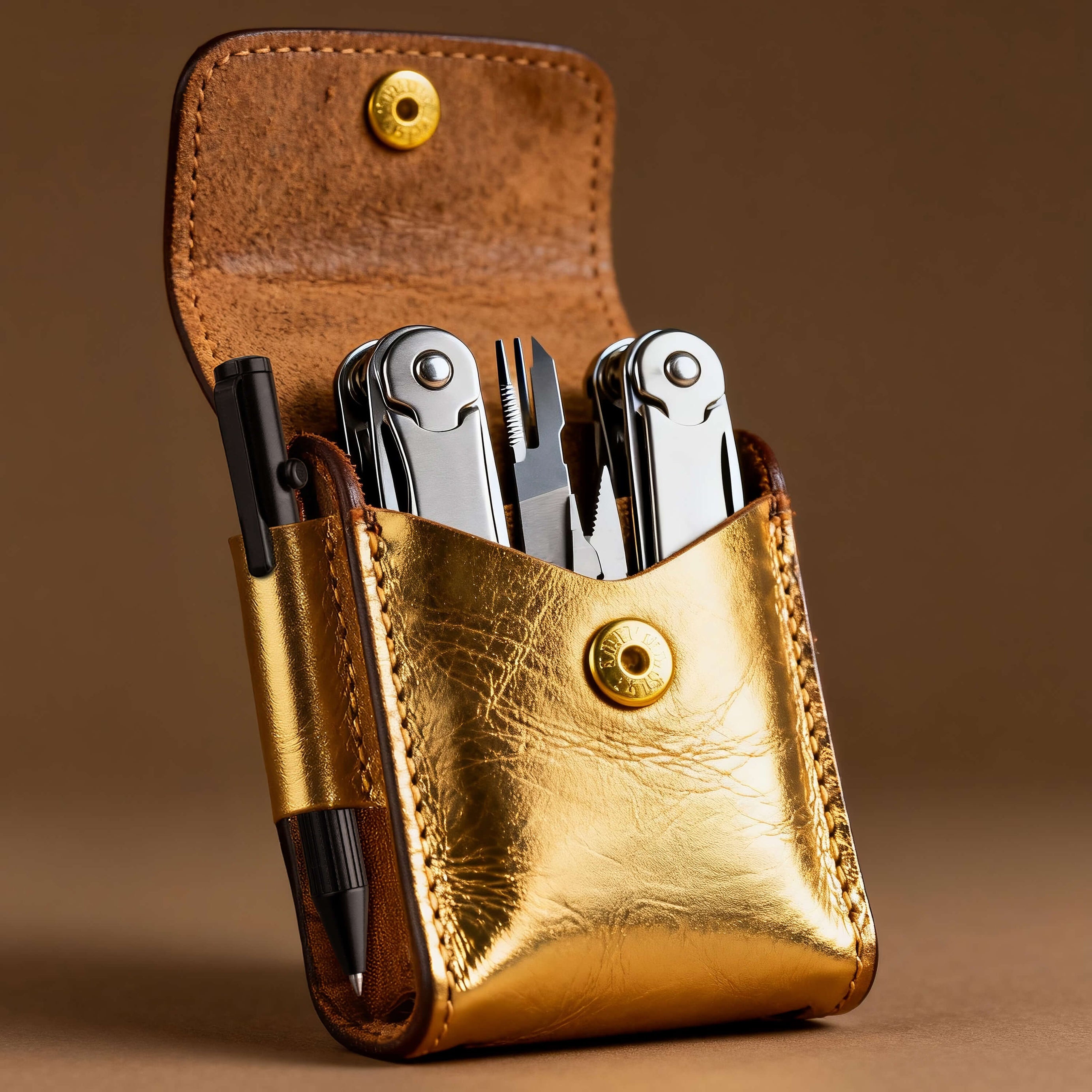 Origin-Joy Mini EDC Bolt Action Tactical Pen - AL02 & OD Green (6061-T6 Aluminum)